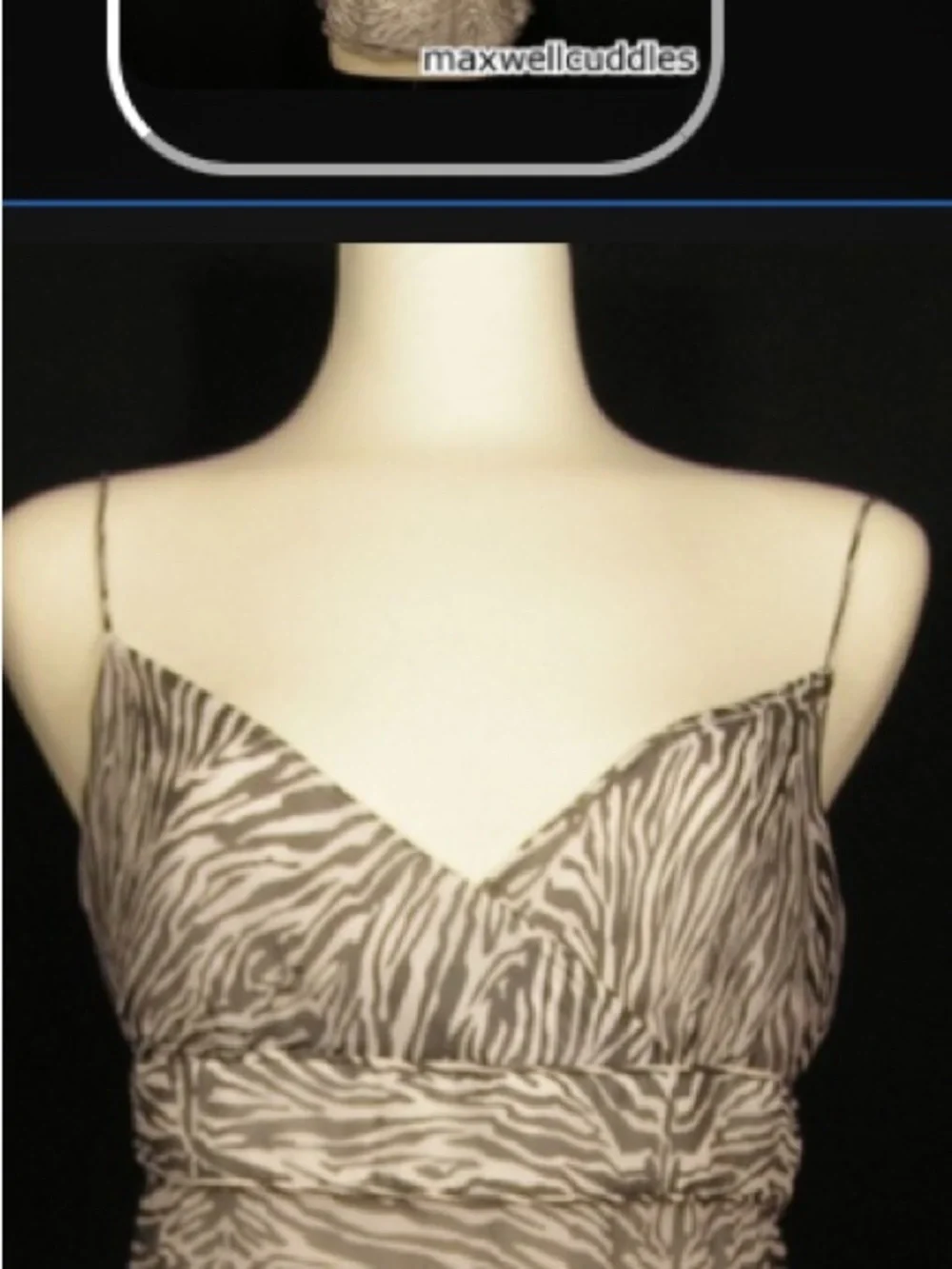 J CREW ANIMAL PRINTED 100% SILK New With Tags Zebra crinkle surplus crossover 6